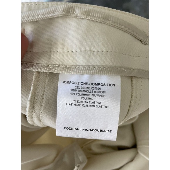 Gucci 2010 Skinny Leg Pants Beige 38 uS2 XS Mid Rise GUC1013089 - Picture 13 of 13
